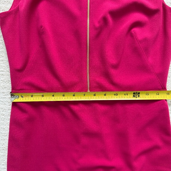 CALVIN KLEIN | NWT Pink Sleeveless Sheath Dress Sz 8 - Picture 5 of 8